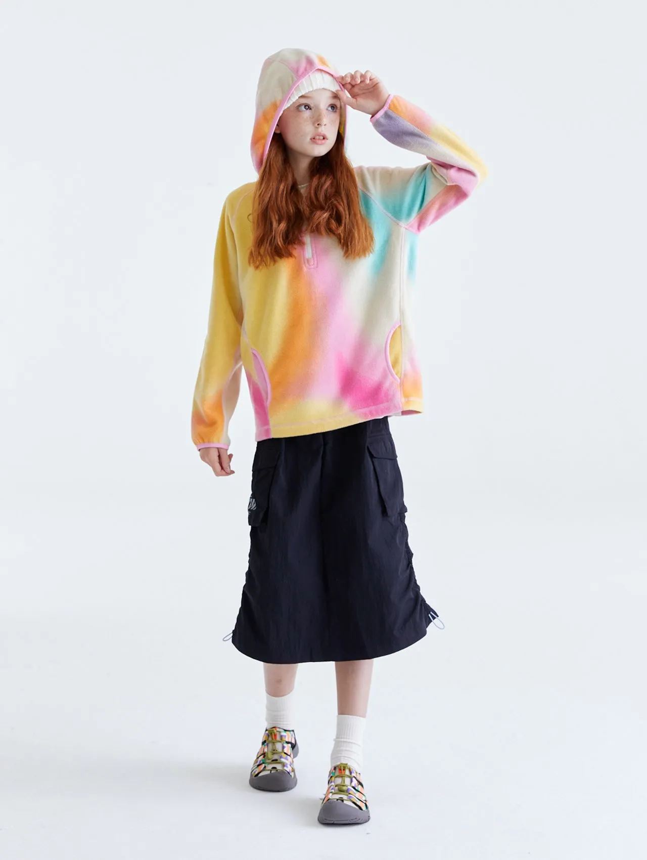 Adult Thermal Fleece Hoodie