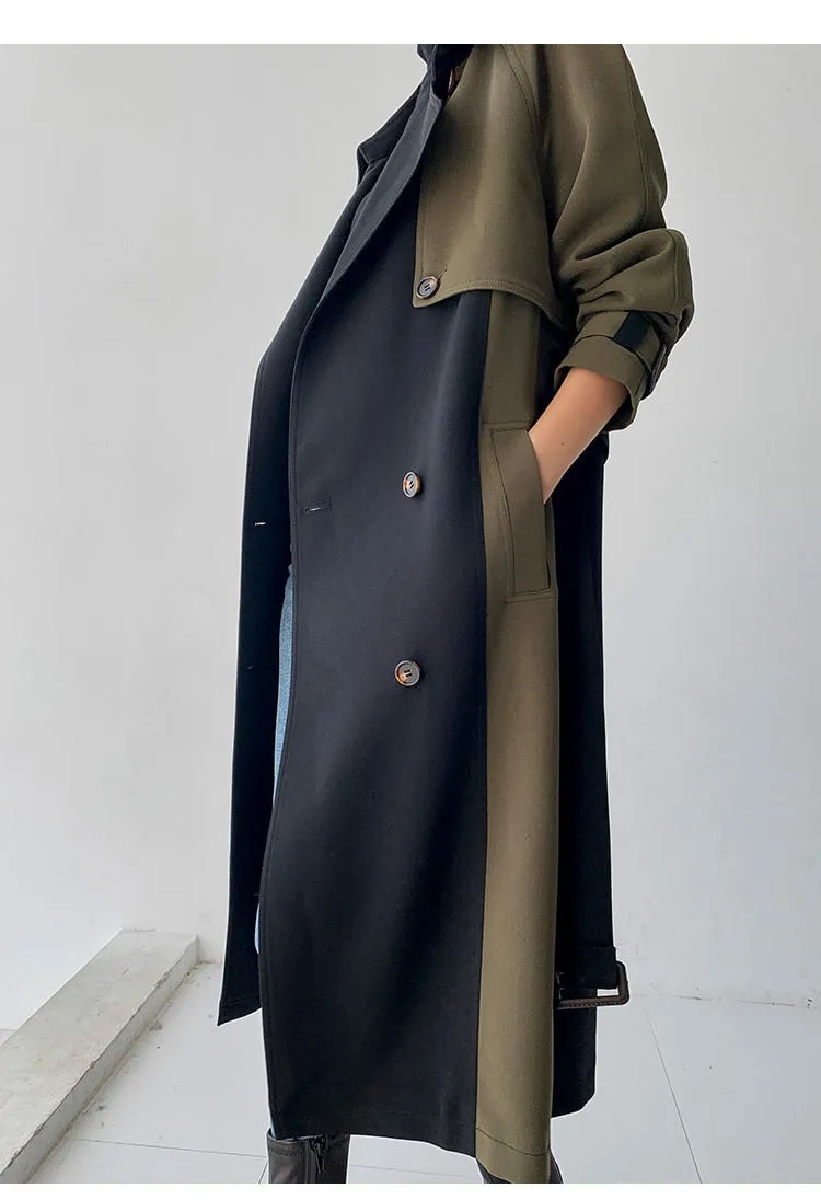 Belted Trench Long Coat