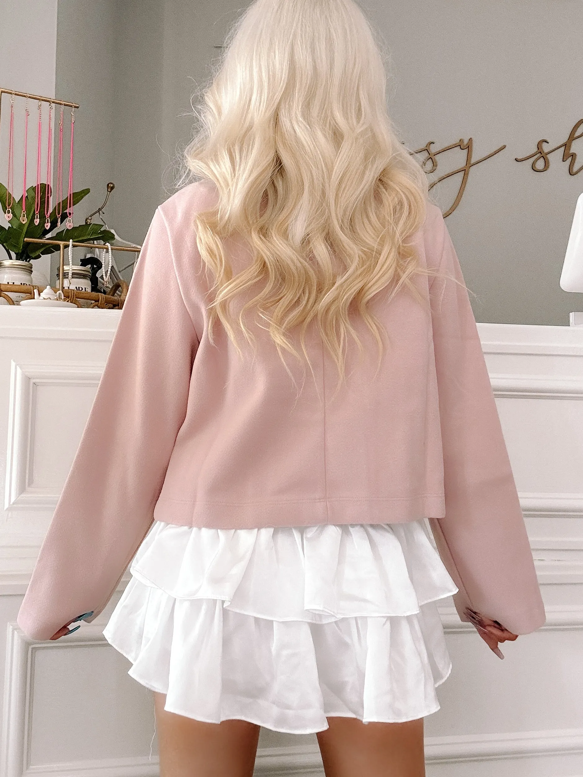 Bespoke Coat | Pink