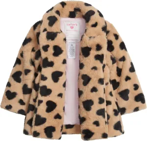 Carter's Girls' Cozy Faux Fur Jacket