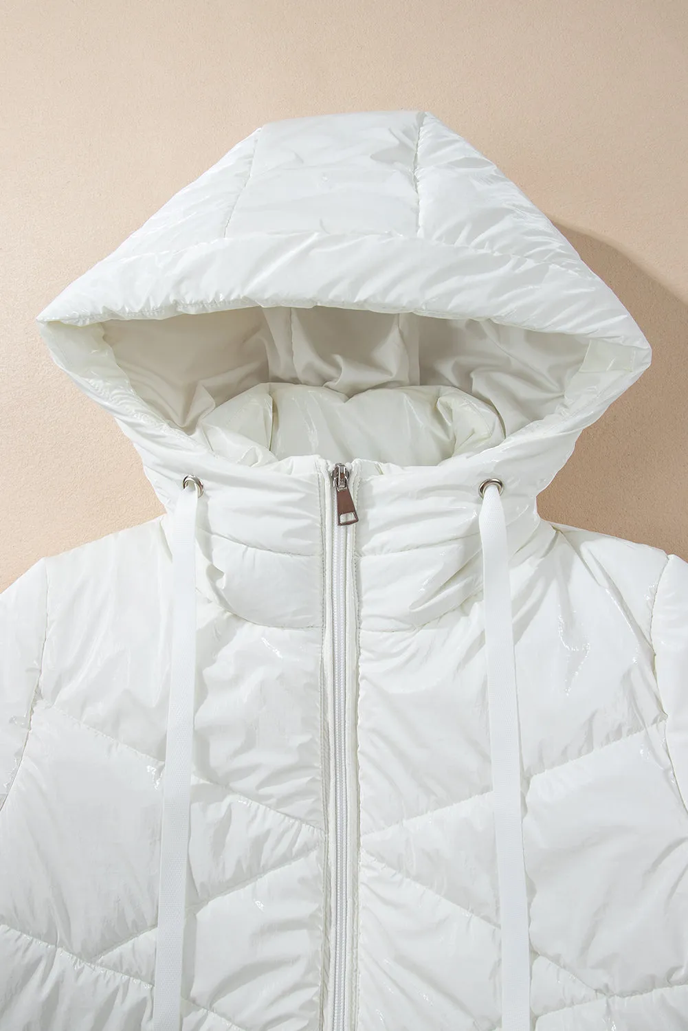 Trendy Hooded Puffer Coat for Cold Days