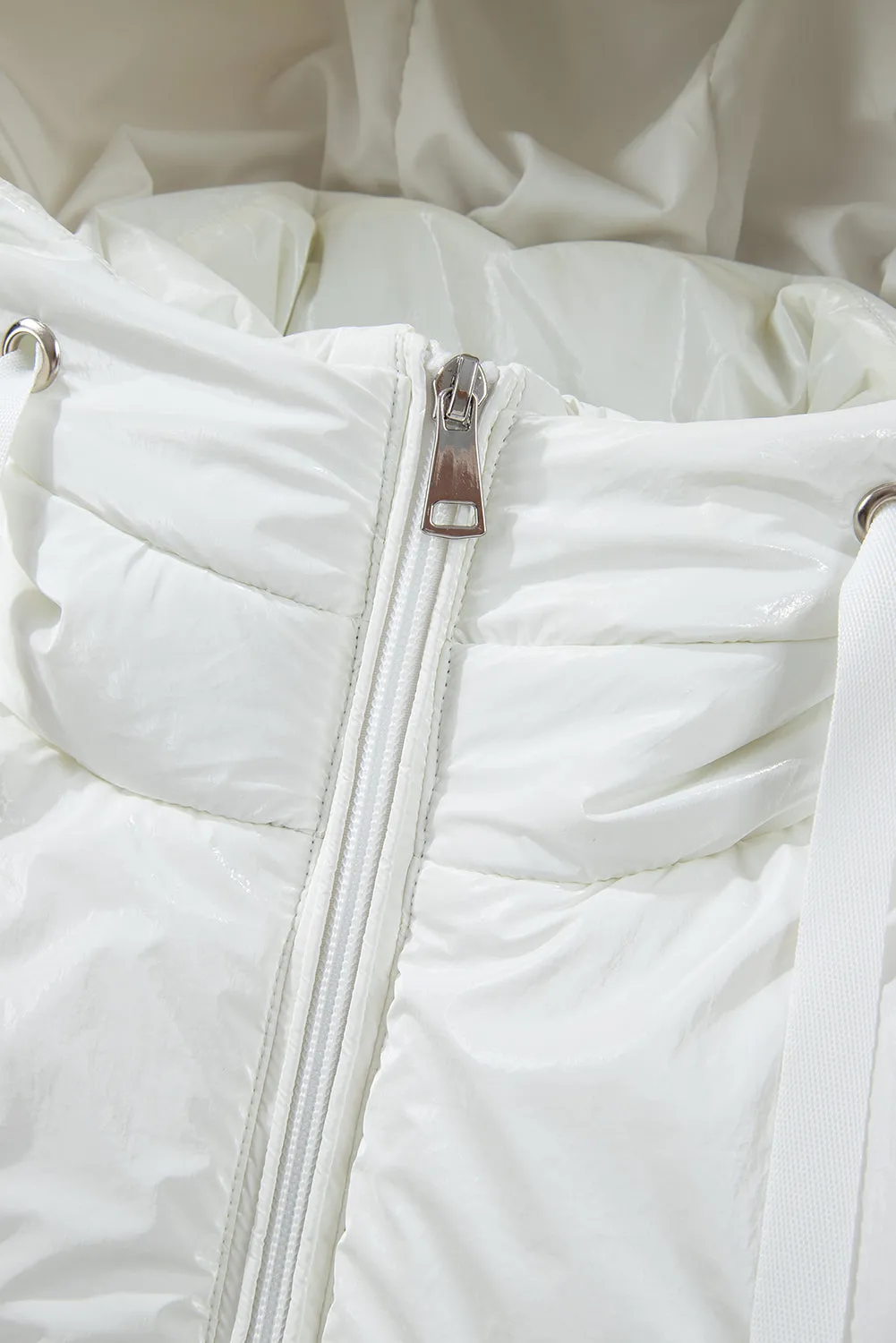 Trendy Hooded Puffer Coat for Cold Days