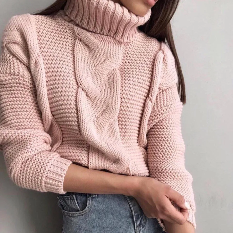 Turtleneck Loose Sweater