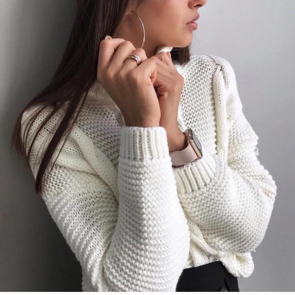Turtleneck Loose Sweater