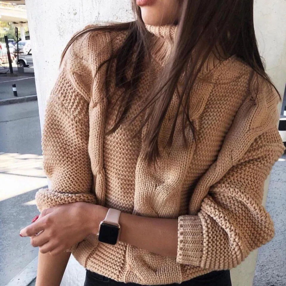 Turtleneck Loose Sweater